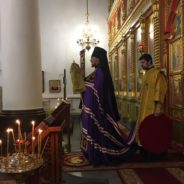 Епископ Алексий совершил Божественную литургию в Спасо-Преображенском кафедральном соборе