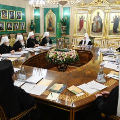 Последнее в уходящем году заседание Священного Синода прошло в Москве