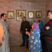 Чин великого освящения воды был совершен в Городской больнице города Серова