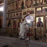 «С молитвой в новый год» ­– Епископ Алексий совершил Божественную литургию в новогоднюю ночь