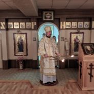 Епископ Алексий совершил Литургию в храме во имя прп. Зосимы и Савватия, пос.Ис