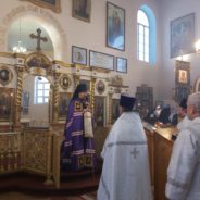 Епископ Алексий совершил Божественную литургию в храме во имя Пророка Илии города Серова