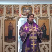 Епископ Алексий совершил Божественную литургию в храме в честь Вознесения Господня, пос.Полуночное