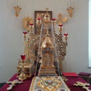 В День праздника иконы «Умиление» епископ Алексий совершил Литургию Преждеосвященных Даров