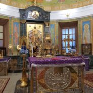 Епископ Алексий совершил всенощное бдение в канун дня памяти Марии Египетской