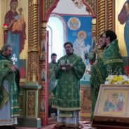 Епископ Алексий совершил Литургию в праздник Входа Господня в Иерусалим