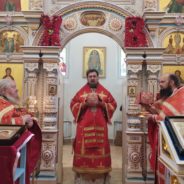 Епископ Алексий совершил Божественную литургию в Неделю о самаряныне