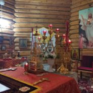 Епископ Алексий совершил ночную Божественную литургию в отдание Пасхи