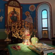 Епископ Алексий совершил всенощное бдение в канун дня Святой Троицы