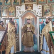 Епископ Алексий совершил Божественную литургию в Неделю всех святых