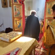 Епископ Алексий совершил всенощное бдение накануне дня памяти Всех святых, в земле Русской просиявших