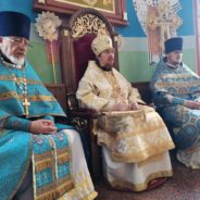 Епископ Алексий совершил Божественную литургию в день празднования в честь Владимирской иконы Богородицы