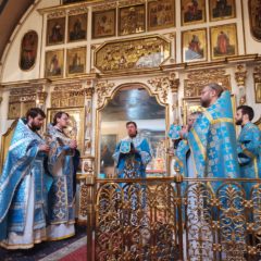 Епископ Алексий совершил Божественную литургию в Казанском мужском монастыре Нижнего Тагила