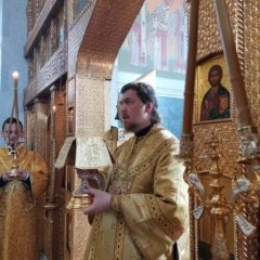 Епископ Алексий совершил Божественную литургию в день памяти святых отцев шести Вселенских Соборов