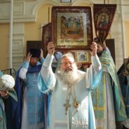 Митрополит Кирилл совершил Божественную литургию в храме в честь иконы Божией Матери «Порт-Артурская»