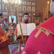 Епископ Алексий совершил всенощное бдение в Свято-Пантелеимоновском женском монастыре