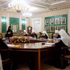Ситуацию в Республике Беларусь обсудили на заседании Священного Синода Русской Православной Церкви