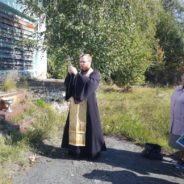 Молебен в селе Кошай