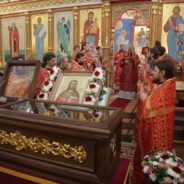 Впервые воздавалось общенародное поклонение честным мощам священномученика Александра Адрианова