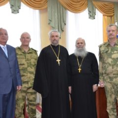 Нового духовника представили в штабе Уральского округа войск национальной гвардии