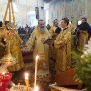 Митрополит Кирилл совершил Божественную литургию в Свято-Троицком кафедральном соборе