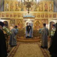 В праздник Введения во храм Пресвятой Богородицы митрополит Кирилл совершил Божественную литургию в Вознесенском архиерейском подворье