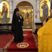 Епископ Евгений совершил молебен Царственным страстотерпцам в Храме-Памятнике на Крови