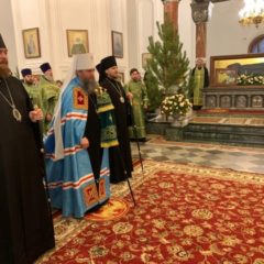 Архиерейская праздничная литургия совершена в Свято-Николаевском мужском монастыре в Верхотурье