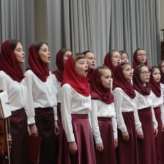 Конкурс хоров состоялся в рамках XVII Фестиваля в честь святой великомученицы Екатерины