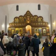 Рождественская служба. Нижняя Тура.