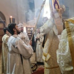 Епископ Алексий совершил Литургию в субботу перед Богоявлением