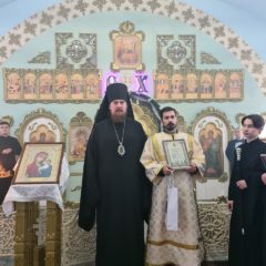 Епископ Алексий совершил Литургию в день празднования Собора святых семидесяти апостолов