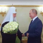 Президент России В.В. Путин поздравил Святейшего Патриарха Кирилла с годовщиной интронизации