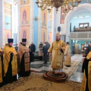 Епископ Алексий совершил Всенощное бдение накануне Недели о блудном сыне