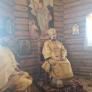 Епископ Алексий совершил Литургию в храме в честь Воскресения Христова в городе Новая Ляля