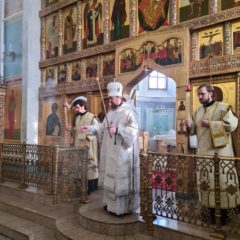 Епископ Алексий совершил чин отпевания Анатолия Сысоева