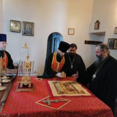 Преосвященный Феодосий, епископ Нижнетагильский и Невьянский временно управляющий Серовской епархией, посетил храмы Серовского городского благочиния