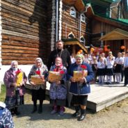 Праздничный концерт воспитанников воскресной школы для ветеранов в Новой Ляле