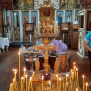 Свято-Никольском храме пос. Сосьва прошло заупокойное богослужение Троицкой родительской субботы