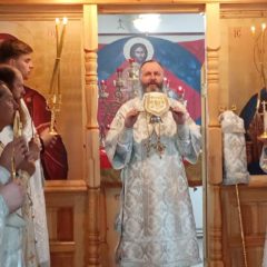 Освящение храма в селе Кордюково