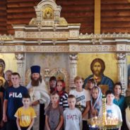 Крещение детей приюта