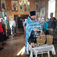 29 августа в Никольском храме пос. Сосьва прошло Богослужение