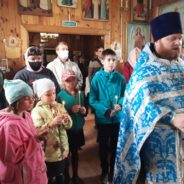 Молебен на учебный год в п. Сосьва