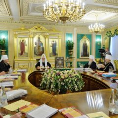 Священный Синод утвердил ряд документов и принял другие важные решения, касающиеся жизни Русской Православной Церкви