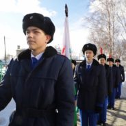 Торжественное собрание, посвящённое 22-й годовщине подвига 6-й роты 104-го полка 76-й Псковской дивизии ВДВ (пос. Сосьва)