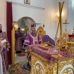 Епископ Феодосий совершил Божественную Литургию в г. Волчанске