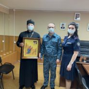 23 мая ЛИУ-23 (п.Сосьва) с рабочей встречей посетил настоятель прихода во имя Святителя Николая Чудотворца иерей Сергий Михалёв