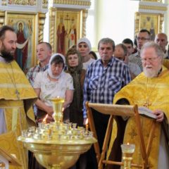 Престольный праздник в Петропавловском Храме Североуральска