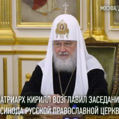 Святейший Патриарх Кирилл возглавил заседание Священного Синода Русской Православной Церкви