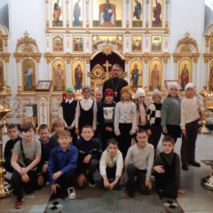 26 октября, в день памяти Иверской иконы Божией Матери, Свято-Никольский храм г. Волчанск посетили ученики 3а класса школы №23